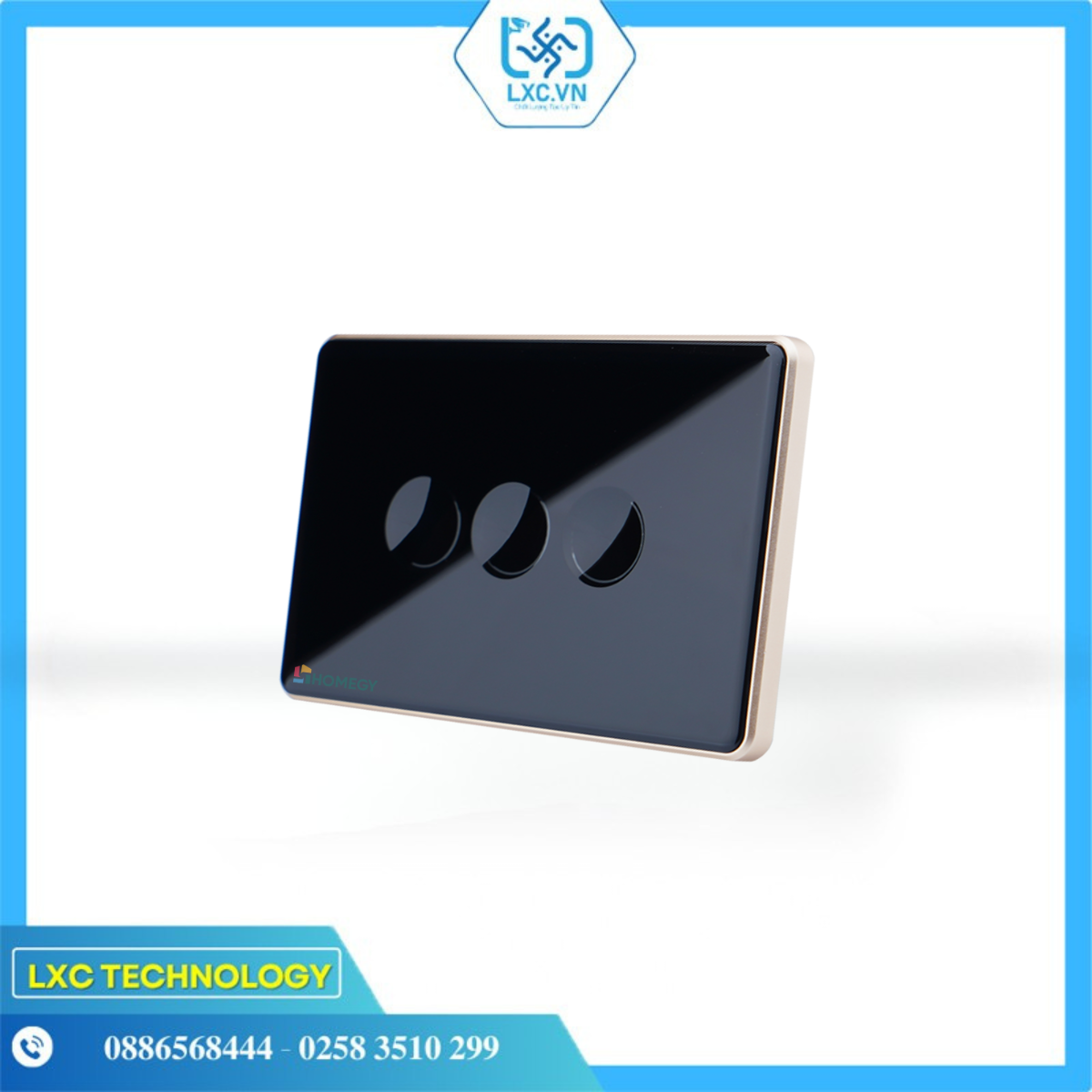 Công Tắc Thông Minh Ble Kính Lõm